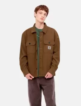 Image of Carhartt Wip Wiston T-Shirt Jac, Hamilton Brown, Male, Shirts, I030792.HZXX
