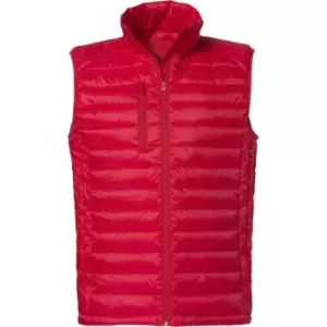 Image of Clique Mens Hudson Gilet (XL) (Red)