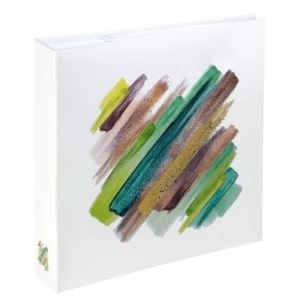 Image of Hama Brushstroke Memo Photo Album for 200 Photos 10 x 15cm Green