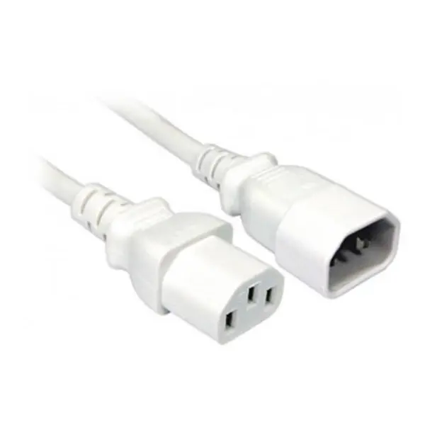 image of Cables Direct Cables Direct RB-310-WH power cable White 3m IEC C13 IEC C14 RB-310-WH