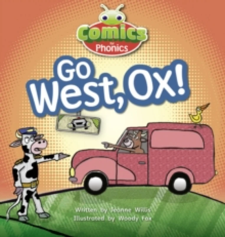Image of Jeanne Willis Bug Club Comics for Phonics Reception Phase 3 Set 06 Go West, Ox Book Multi unisex