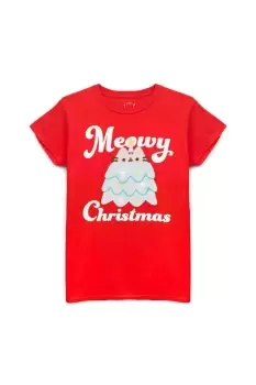 Meowy Christmas T-Shirt