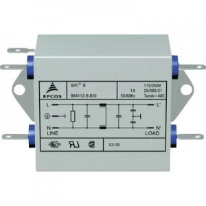 Image of EMI filter 250 V AC 10 A 1.8 mH L x W x H 105 x