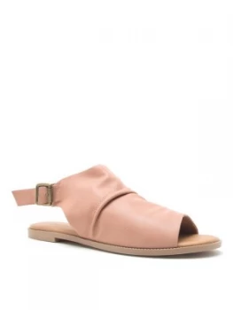 image of Qupid Desmond 02 Flat Sandal Pink