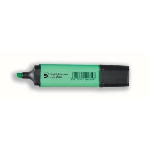 Image of 5 Star Office Highlighter Chisel Tip 1 5mm Line Green Pack 12
