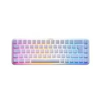 image of Fnatic STREAK65 PBT Mechanical Gaming Keyboard Fnatic LOW PROFILE SPEED White - UK Layout