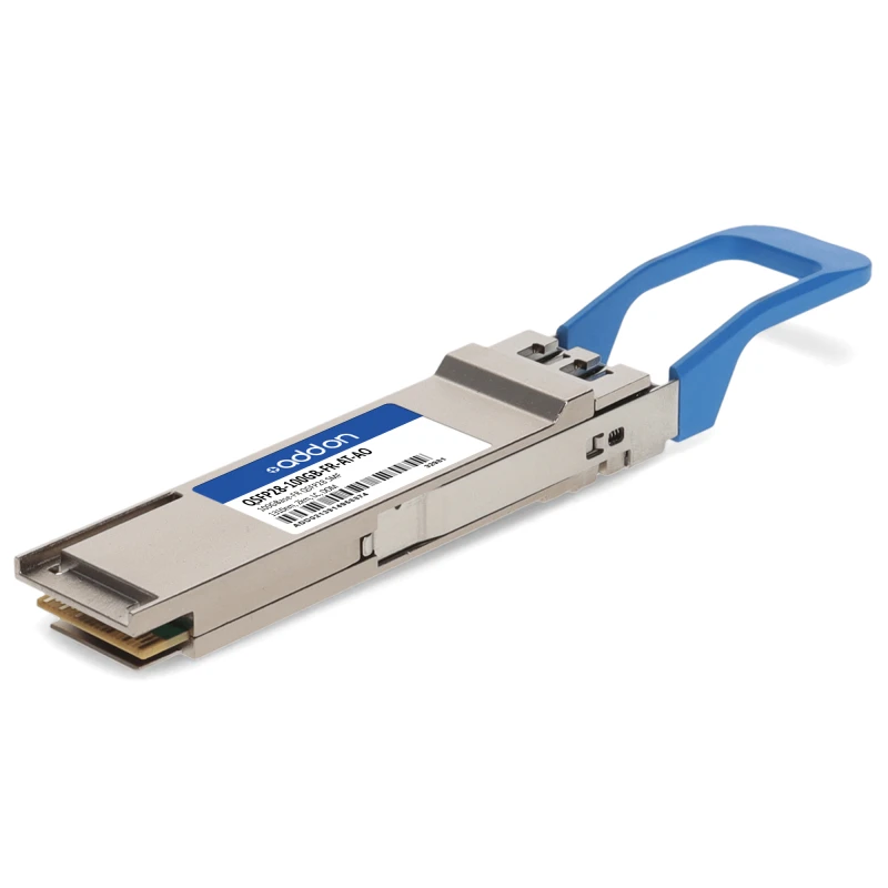 Image of AddOn Networks ADTRAN Compatible TAA 100GBase-FR QSFP28 Transceiver Si