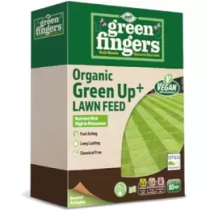 Image of Doff Greenfingers Organic Green Up Lawn Feed - 80sqm