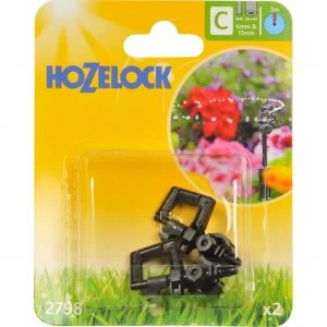 Image of Hozelock CLASSIC MICRO 360° Mini Sprinkler 5/32" / 4mm Pack of 2