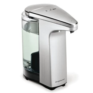 Image of Simplehuman Compact 237ml Sensor Pump with Soap - Brushed Steel
