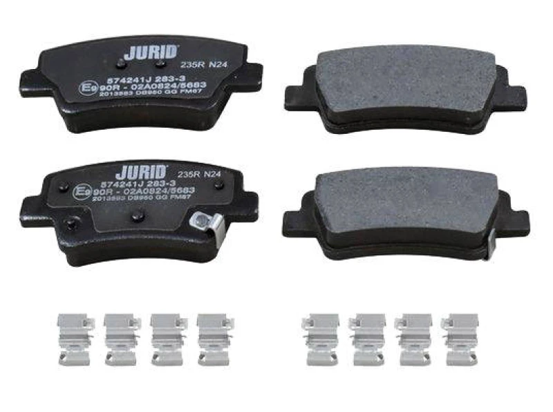 Image of JURID 574241J Brake pad set Brake Pad Set,disc brake (402)