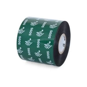 Image of Zebra 05095BK06030 Original Resin Printer Ribbon 5095 (60mm x 300m)