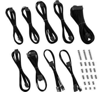 Image of CABLEMOD Classic ModMesh RT-Series ASUS ROG/Seasonic Cable Kit - Black