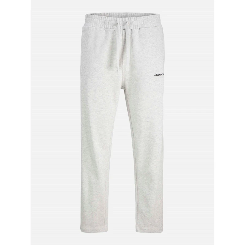 Image of Jack and Jones Norrebro Straight Leg Joggers Mens White Melange male M