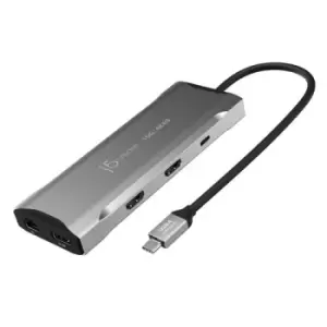 Image of j5create JCD397-N 4K60 Elite USB-C Multi-Monitor Mini Dock
