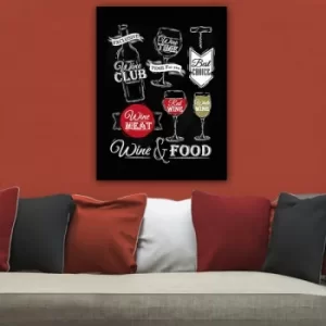 Image of 152079671_70100 Multicolor Decorative Canvas Painting