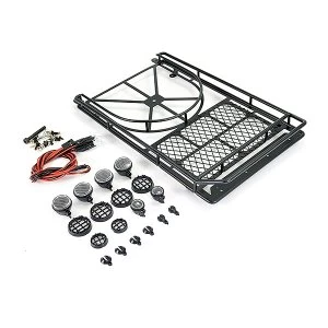 Image of Fastrax Rooftop Luggage Rack W /Led Spot Lights (240X150X31Mm