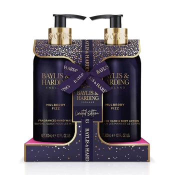 Image of Baylis & Harding Mulberry Fizz 2 Bottle Set