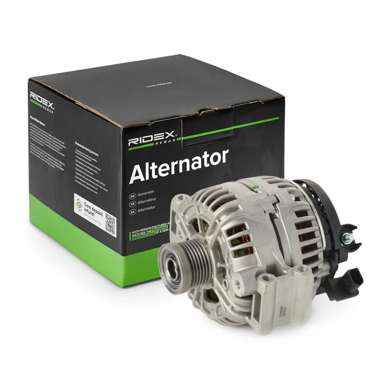 Image of RIDEX REMAN 4G1055R Generator Alternator Charging Current: 120A, Voltage: 12V Alternator (4)