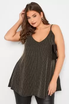 Image of Glitter Cami Swing Style Top