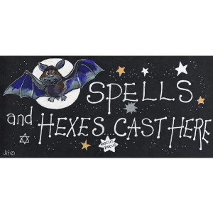 Image of Spells And Hexes Cast Here Pack Of 12