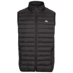 Image of Trespass Mens Gallenton Packaway Gilet (S) (Black)