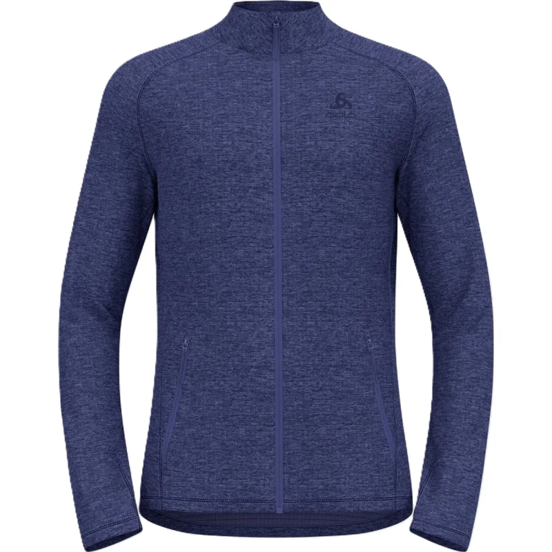 Image of Jacket Odlo Tencia Mid Layer Bleu Male L