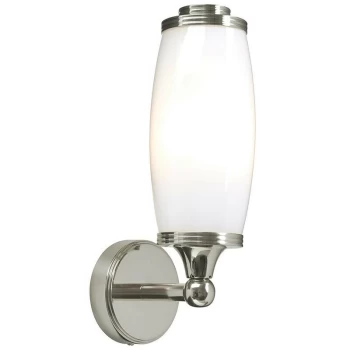 image of Elstead - Eliot - Bathroom Wall Light, Polished Nickel IP44