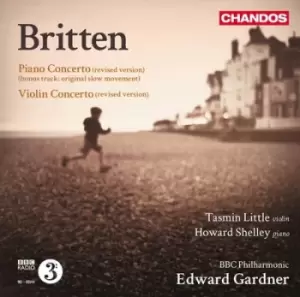 Image of Benjamin Britten - Britten: Piano Concerto/Violin Concerto CD Album - Used