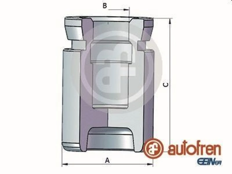 Image of AUTOFREN SEINSA Brake caliper piston AUTOFREN SEINSA D025432