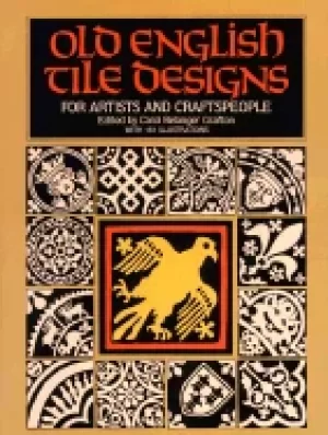 Image of old english tile designs for artists and craftspeople