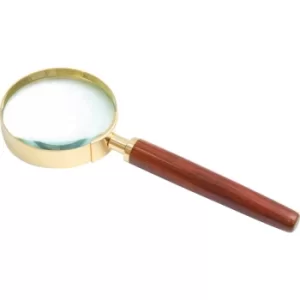 image of Deluxe High Power Hand Magnifier 4X Mag