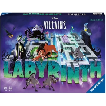 image of Ravensburger Disney Villains Labyrinth - The Moving Maze Board Game