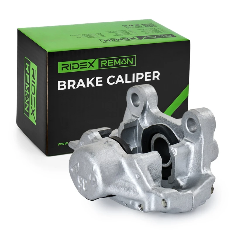 Image of RIDEX REMAN 78B1007R Brake caliper Rear Axle, without holder Cast Iron Brake Caliper (78)
