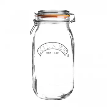 image of Kilner Preserve 3L Clip Top Round Jar