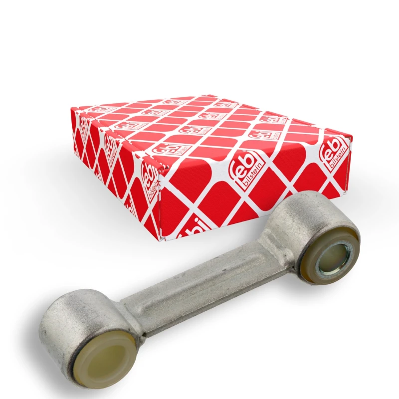 Image of FEBI BILSTEIN 35277 Anti-roll bar link Rear Axle Right Elastomer Link Stabiliser (3229)