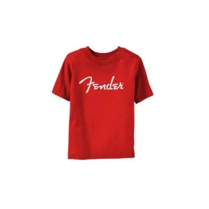 Image of Fender - Logo Kids 6 - 12 Months T-Shirt - Red