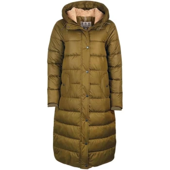 Image of Barbour Crimdon Quilted Jacket - Nori Green