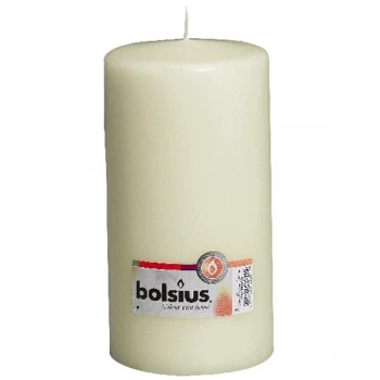 image of Bolsius Pillar Candle Single 200mm Ivory