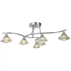 image of Spa Reena 6 Light Ceiling Fitting