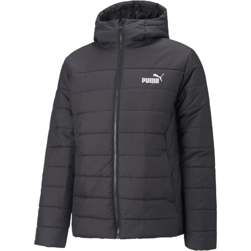 Image of Puma ESS Hooded Padded Jacket - Black XS