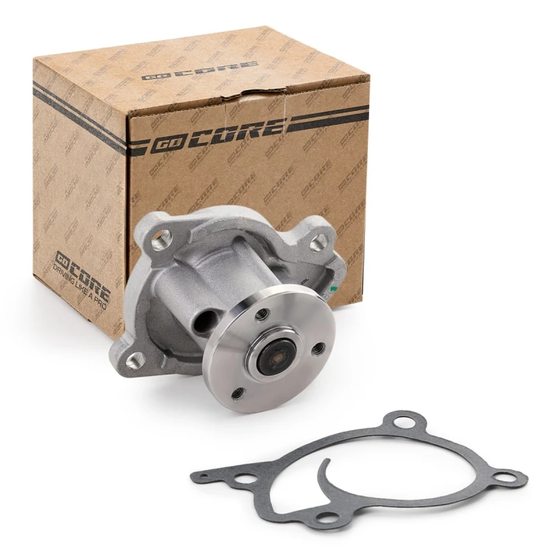 Image of goCORE GCA2600034 Water pump for V-ribbed belt use, with gaskets/seals Water Pump (1260)