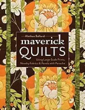 Image of maverick quilts using large scale prints novelty fabrics and panels with pa