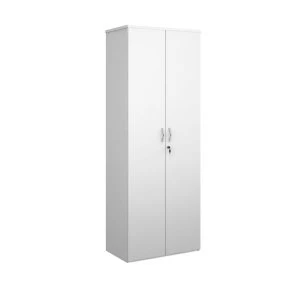 Image of Dams Lockable Cupboard with One Fixed and Four Adjustable Shelves 2140mm