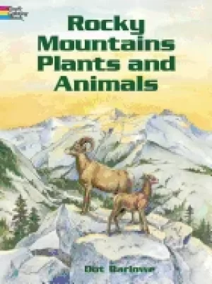 Image of rocky mountains plants and animals
