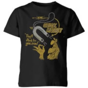 image of Looney Tunes ACME Chick Magnet Kids T-Shirt - Black - 11-12 Years