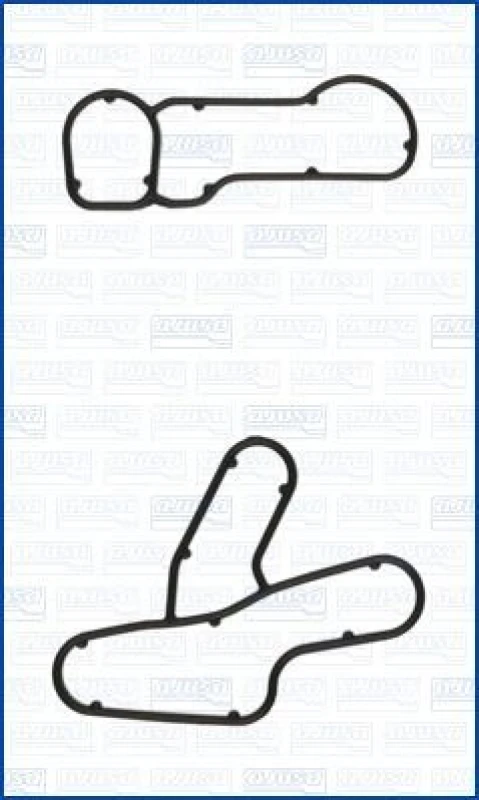 Image of AJUSA Gasket Set, oil cooler AJUSA 77013700