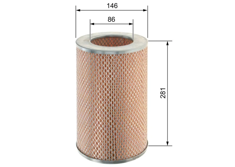 Image of Air filter Bosch F 026 400 092