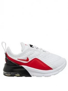 image of Nike Air Max Motion 2 Infant Trainer - White Red, White/Red, Size 7.5