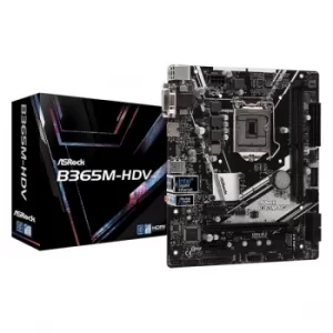 image of ASRock B365M HDV Intel Socket LGA1151 H4 Motherboard